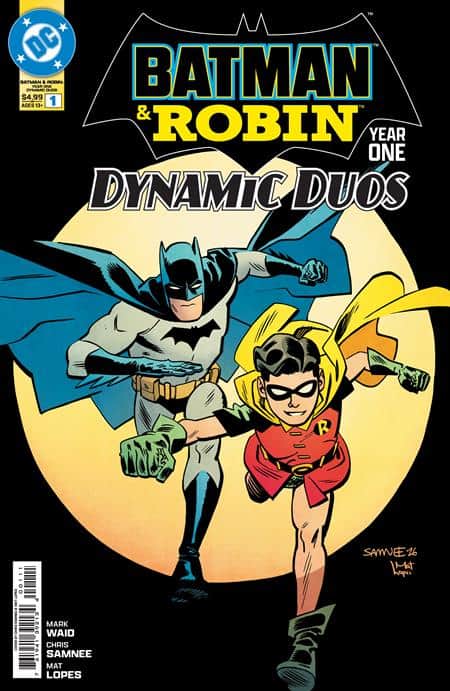 BATMAN & ROBIN YEAR ONE DYNAMIC DUOS Cover