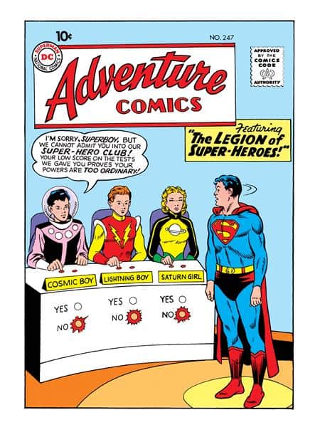 ADVENTURE COMICS #247 FACSIMILE EDITION Cover