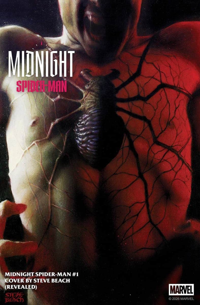 Midnight Spider-Man Cover