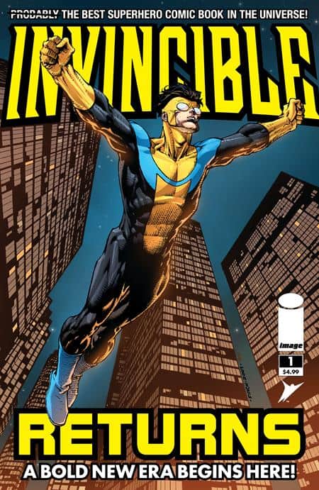 Invincible Returns Facsimile Edition Cover