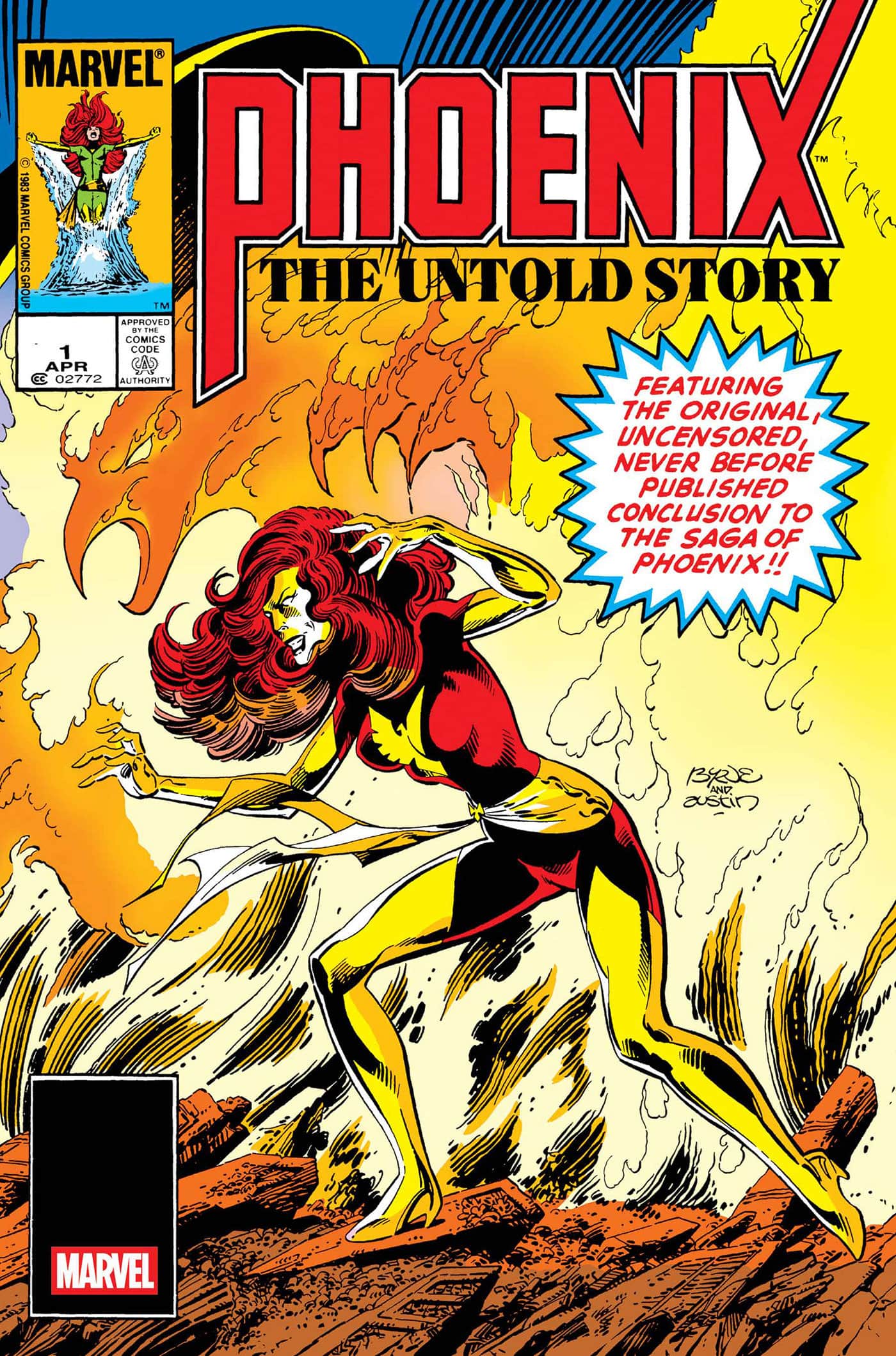PHOENIX: THE UNTOLD STORY #1 FACSIMILE EDITION Cover
