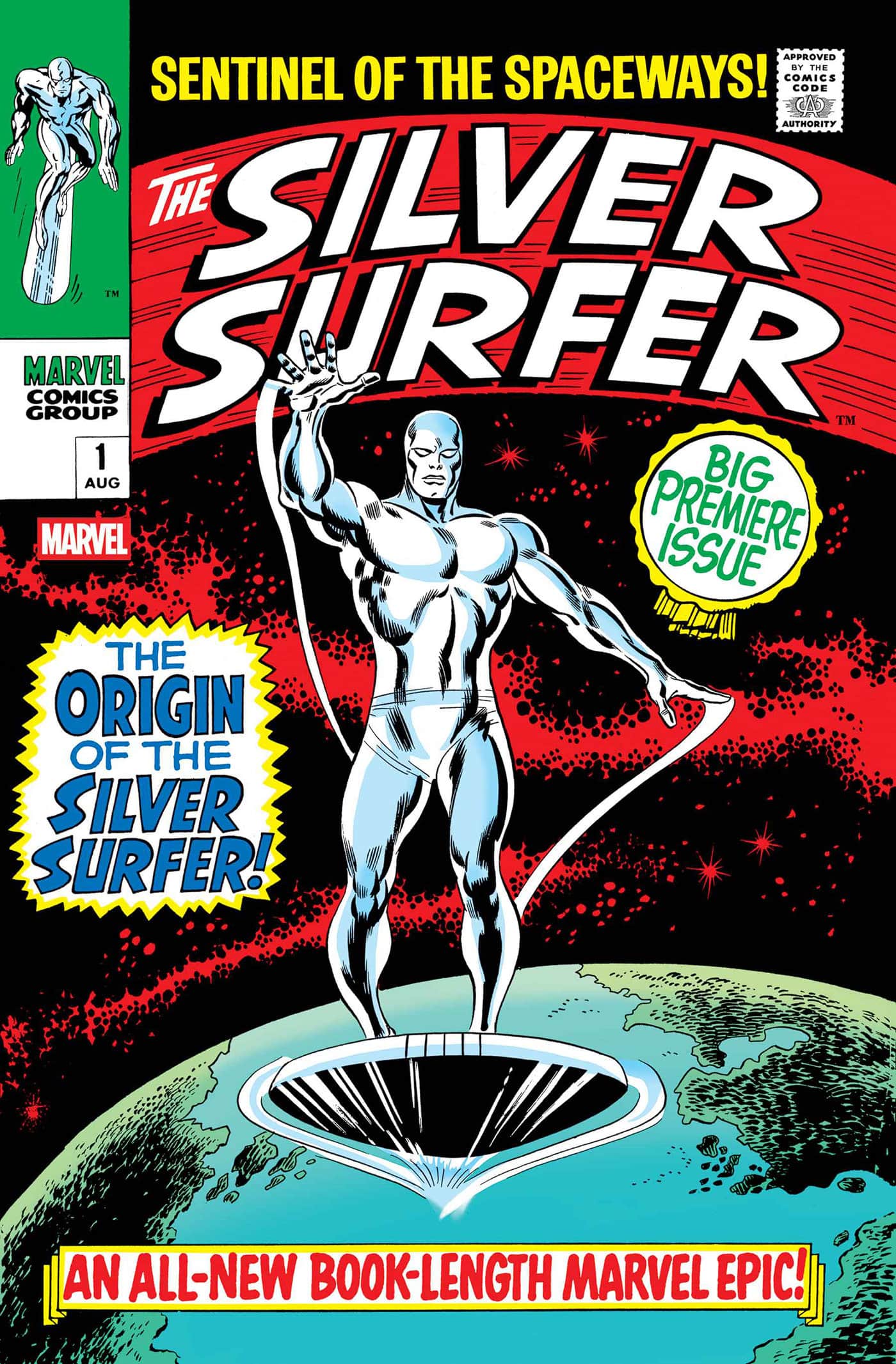 SILVER SURFER #1 FACSIMILE EDITION Cover